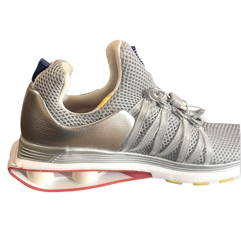 Nike Shox Gravity Sneakers Mens Running Training Shoes Metallic Silver Gray Grey - Picture 9 of 16
